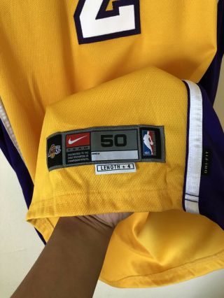 Lakers Derek Fisher 2 Game Issued Worn Signed Jersey - 2002 - 03 - kobe 7