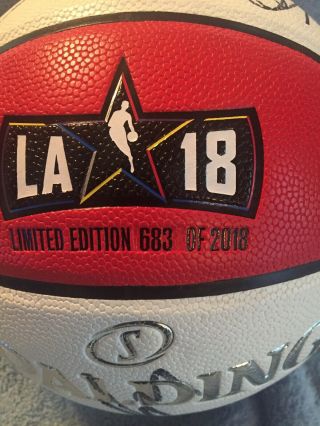 NBA 2018 All Star signed Basketball by 26 JSA Team Lebron James & Curry Durant 6
