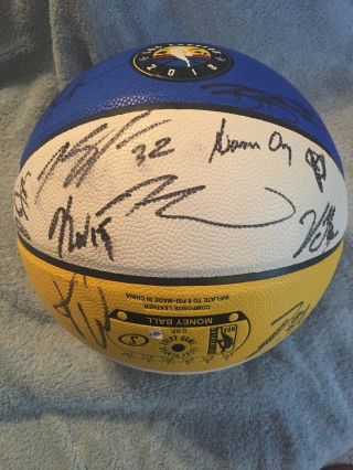NBA 2018 All Star signed Basketball by 26 JSA Team Lebron James & Curry Durant 8
