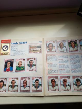 Vintage Panini : Football 78 Sticker Album : 100 Complete. 5