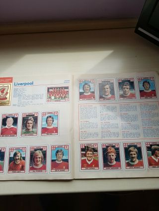 Vintage Panini : Football 78 Sticker Album : 100 Complete. 6