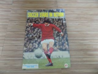 Fks The Wonderful World Of Soccer Stars Sticker Album 1969 - 1970 Complete Album