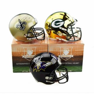 Green Bay Packers 2019 Hp5 Full Size Helmet 15 Strata 2box Live Break 11