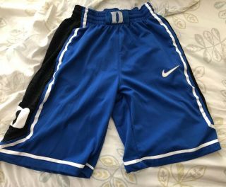 Mens Nike Duke Blue Devils Basketball Shorts Size S Authentic Team Apparel
