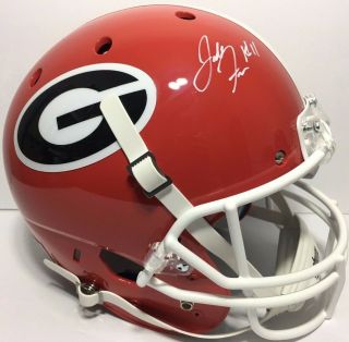 11 Jake Fromm Georgia Bulldogs Signed F/s Football Helmet Go Dawgs W/jsa
