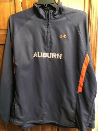 Auburn Tigers Under Armour 1/4 Zip Pullover Jacket Xxl