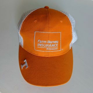 University Of Tennessee Volunteers Farm Bureau Insurance Ut Vols Trucker Hat