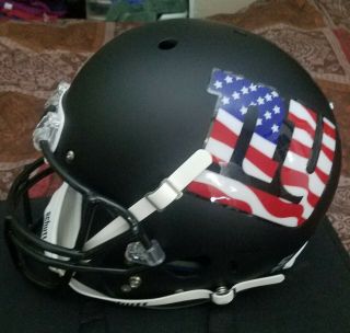 York Giants Saquon Barkley Autographed Custom Full Sized Helmet JSA 4
