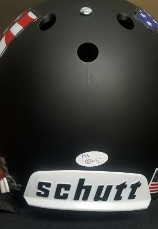 York Giants Saquon Barkley Autographed Custom Full Sized Helmet JSA 6