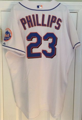 2003 York Mets Jason Phillips Game Worn Jersey