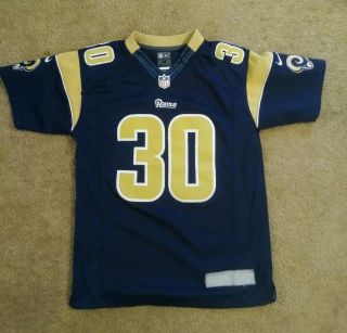 Todd Gurley Los Angeles Rams St.  Louis Rams 30 Nike On Field Jersey Youth M