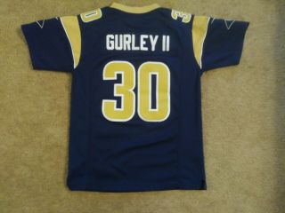 Todd Gurley Los Angeles Rams St.  Louis Rams 30 Nike On Field Jersey Youth M 4