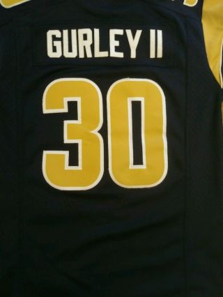 Todd Gurley Los Angeles Rams St.  Louis Rams 30 Nike On Field Jersey Youth M 5