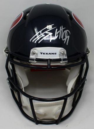 Jj Watt Signed Autographed Houston Texans F/s Speed Proline Helmet Jsa Wpp285460