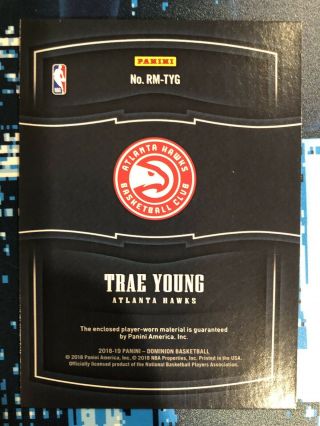 Trae Young Hawks RC 4/10  2