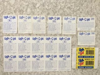 Panini USA 94 World Cup Sticker Packet,  Stickers And Uncut Sheet 2