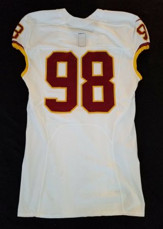 98 Of Washington Redskins Nfl Game Issued Without Nameplate Jersey