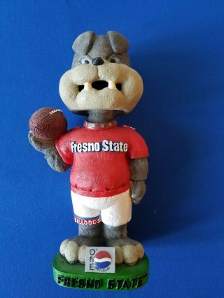 Sga Pepsi One Football Mascot Bobble Head Fresno State Bulldogs Sn15