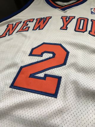 Authentic Reebok Keith Van Horn York Knicks NBA Jersey Size 48,  4 2