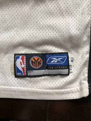 Authentic Reebok Keith Van Horn York Knicks NBA Jersey Size 48,  4 3
