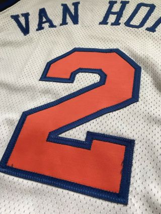 Authentic Reebok Keith Van Horn York Knicks NBA Jersey Size 48,  4 5
