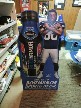 Dez Bryant Promotional Stand Up Body Armour Dallas Cowboys Nfl Rare