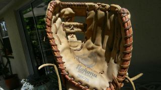 Nokona Pro Line Bm - 76 Baseball Glove 12 " Top Grain Leather Banana Tan