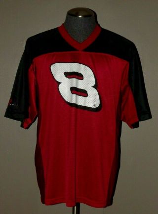 Mens Dale Earnhardt Jr.  Budweiser 8 Football Jersey (size Medium)