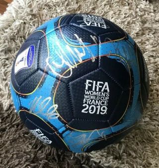 2019 Womens World Cup Us Signed Team Soccer Ball Ashlyn Harris,  Ali Krieger More