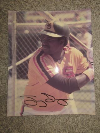 Tony Gwynn Autographed Signed 8 X 10 Photo San Diego Padres 100 Real In Person