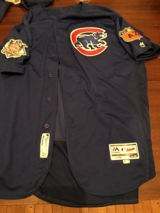 Kyle Schwarber Game Worn Issued Chicago Cubs 2017 Spring Training Jersey