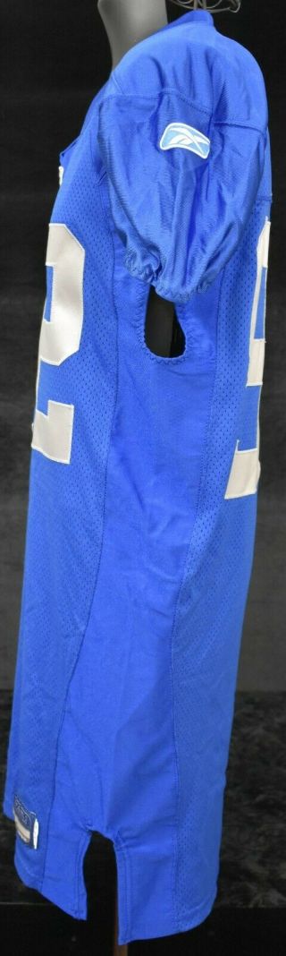 2008 Cliff Avril 92 Detroit Lions Game Worn Throwback Football Jersey LOA 4