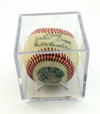 1936 - 40 Spalding Official National League Baseball Ford Frick Commissioner