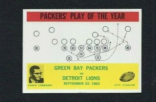Nmt 1965 Philadelphia Gum 84 Packers 