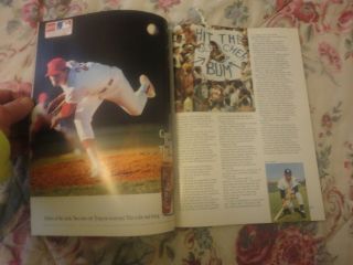 1990 All - Star Game At the Chicago Cubs Wrigley Field Exclusive Official Program 5