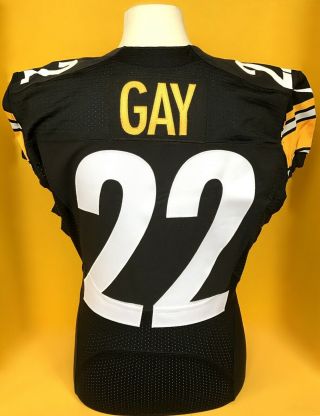 William Gay 2015 Game Worn Pittsburgh Steelers Jersey And Pants Set