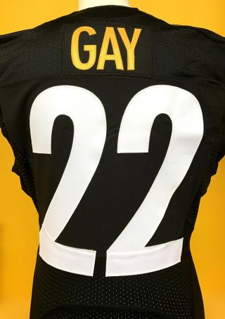 William Gay 2015 Game Worn Pittsburgh Steelers Jersey and Pants Set 3