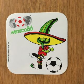 Panini Fifa World Cup 1986 Vintage Sticker Mexico 86 Sport Billy Soccer Fussball