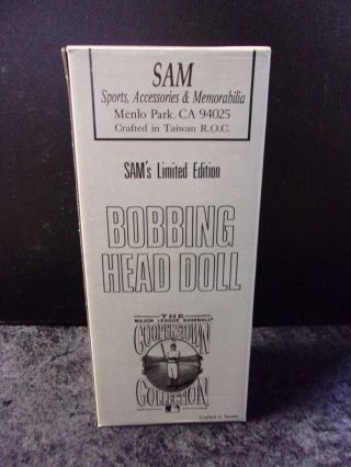 1998 Chief Wahoo Cleveland Indians Mascot SAM ' s Bobblehead Doll w/Box 2624 4