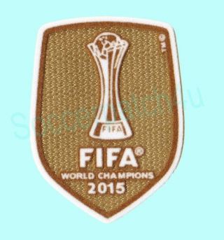 2015 Uefa Fifa World Champions League Badge Patch For Real Madrid Soccer Jersey