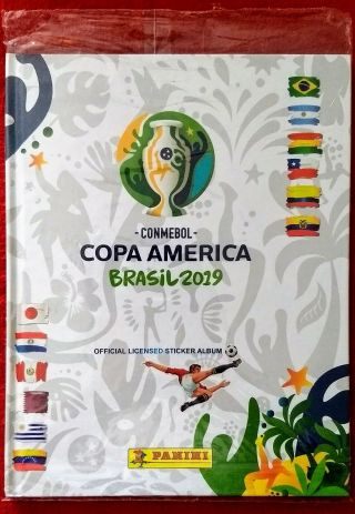 Hardcover Panini Copa America 2019 Album Español English