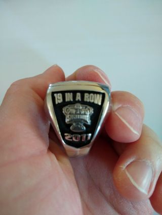 2011 Virginia Tech Hokies Player Sugar Bowl Championship Ring NCAA Jostens 3