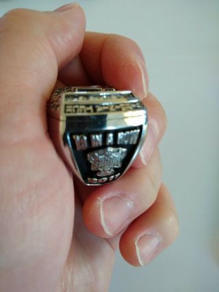 2011 Virginia Tech Hokies Player Sugar Bowl Championship Ring NCAA Jostens 4