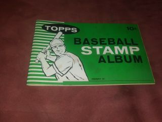 1961 Topps Baseball Stamp Album Un - Usps