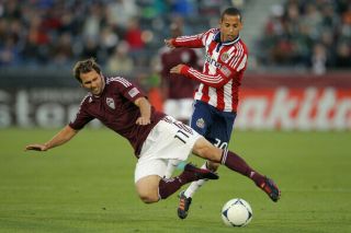 FC Chivas USA Major League Soccer MLS match worn shirt 3