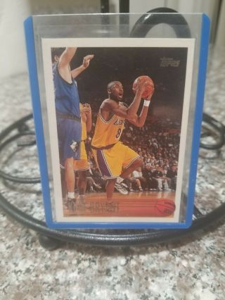 1996 - 97 Kobe Bryant Topps Rookie Card 138