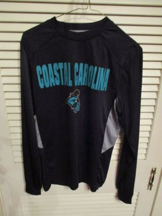 Vintage Colosseum Coastal Carolina University Long Sleeve T - Shirt/jersey Small