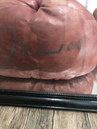 Classic Muhammad Ali Glove With Full Autograph Case 6