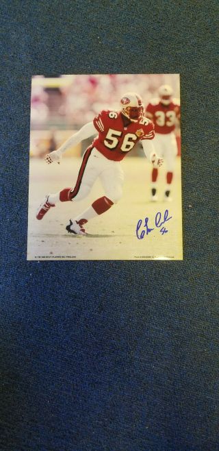 Chris Doleman Signed Autographed San Francisco 49ers 8x10 Photo