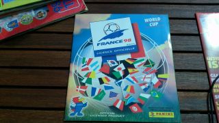 Panini World Cup France 98 Album 108 Stickers